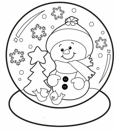 Новогодние рисунки печать