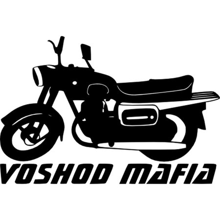 Наклейки на мотоцикл Восход
