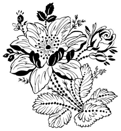 Хохлома раскраска