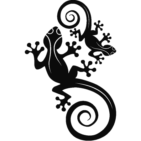 Стилизованная ящерица