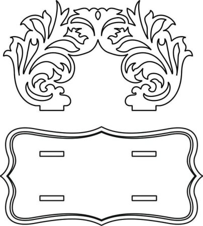 Трафареты для выпиливания лобзиком