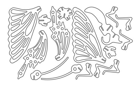 Трафареты для лазерной резки