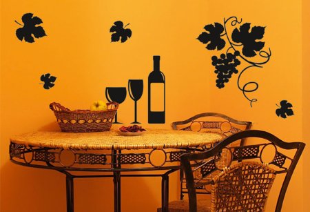 Трафареты для кухни на стену