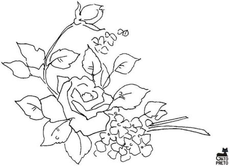 Трафареты для вышивания гладью