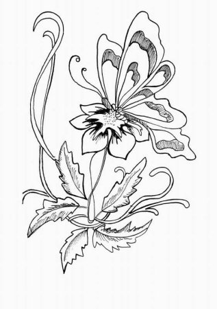 Трафареты цветов для рисования