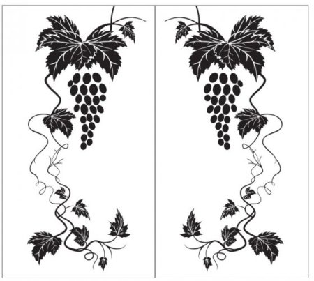 Трафареты для кухонных фасадов