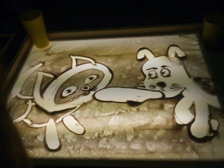 Трафареты для песочного рисования