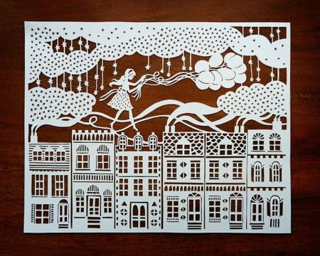 Художественное вырезание из бумаги