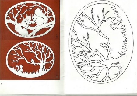 Трафареты для художественного вырезания