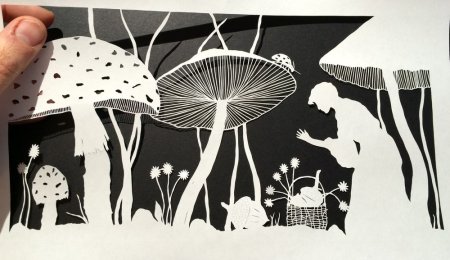 Креативное вырезание из бумаги