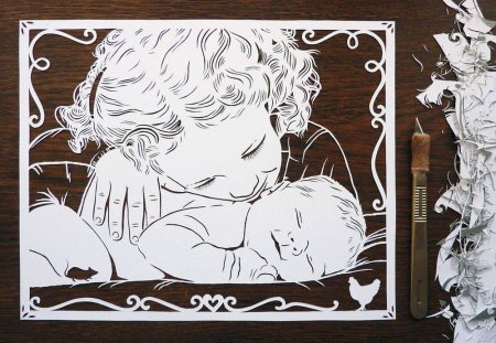 Искусное вырезание из бумаги