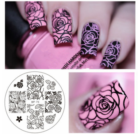 Пластина для стемпинга Николь дайри