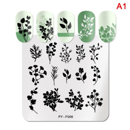 Трафареты на ногти для маникюра