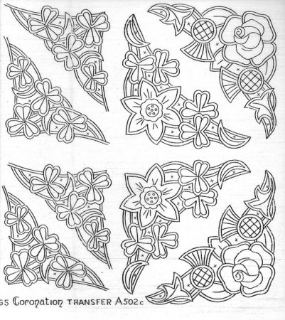 Трафарет для айсинга кружево