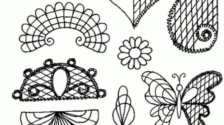 Трафареты для шоколадных узоров