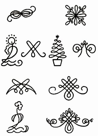 Трафареты для шоколадных украшений