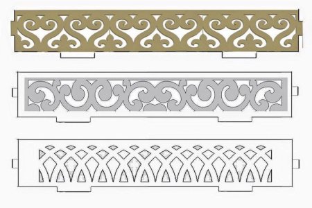 Резные наличники вектора для ЧПУ