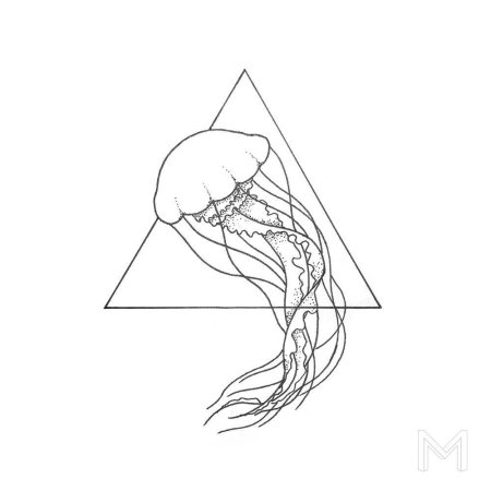 Медуза эскиз