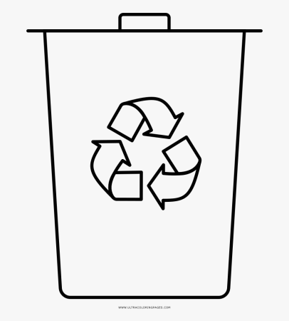 Сортировка мусора раскраска для детей