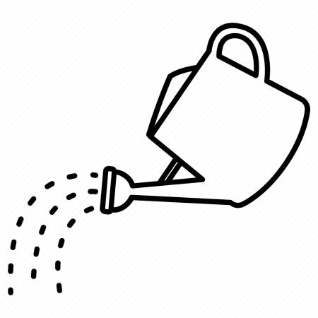 Лейка раскраска для детей