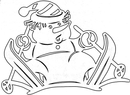 Украшения на окна домики