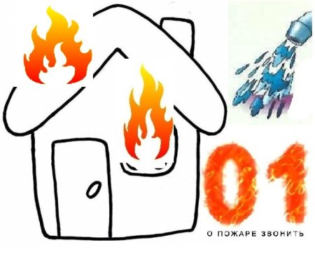 Раскраска пожарная безопасность