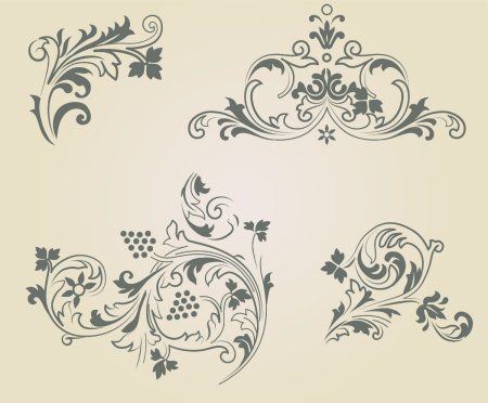Винтажный орнамент