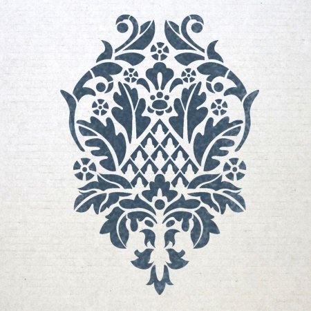 Трафареты Дамаск для стен