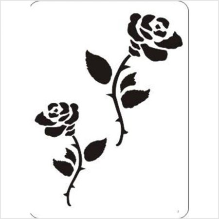 Готовые трафареты для стен