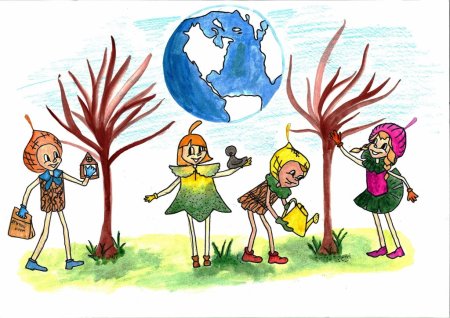 Мы защитники природы рисунки