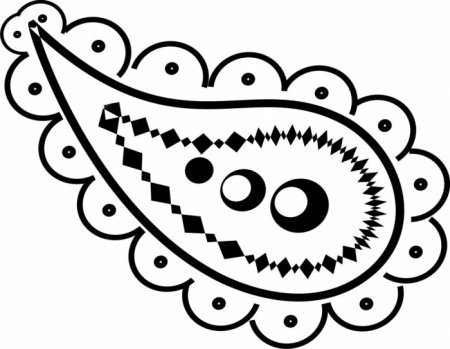 Трафареты для брошек