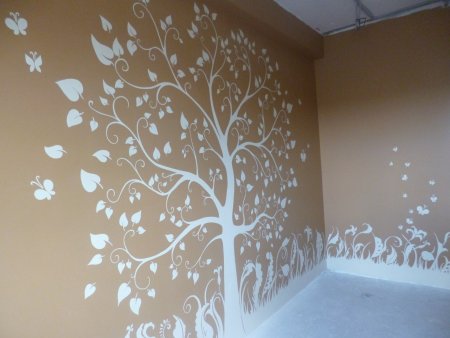 Трафареты для декора стен