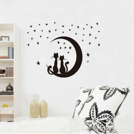 Силуэты на стене в интерьере