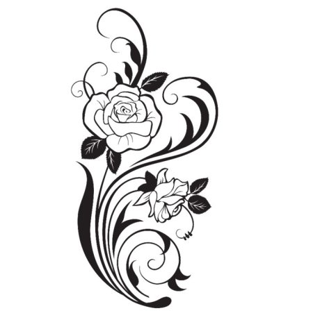 Узоры для рисования цветы