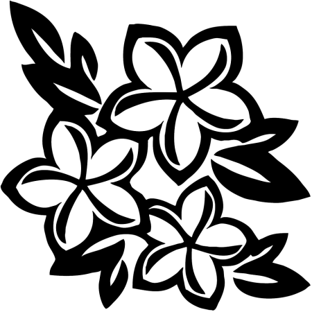 Трафареты цветов