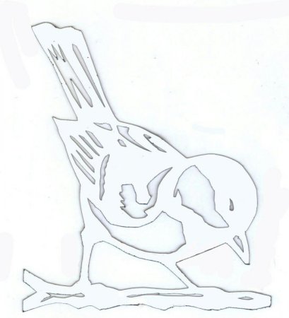 Вытынанки птицы