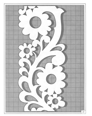 Прорезная пропильная резьба по дереву