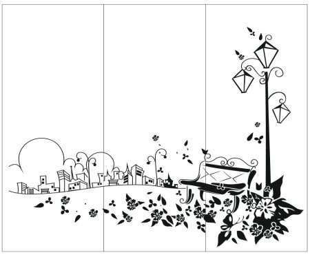 Изображения для пескоструйных рисунков город