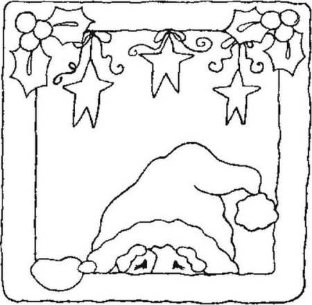 Трафареты для снега на окна