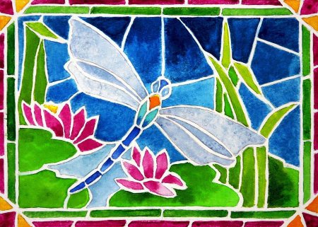 Фреска мозаика витраж