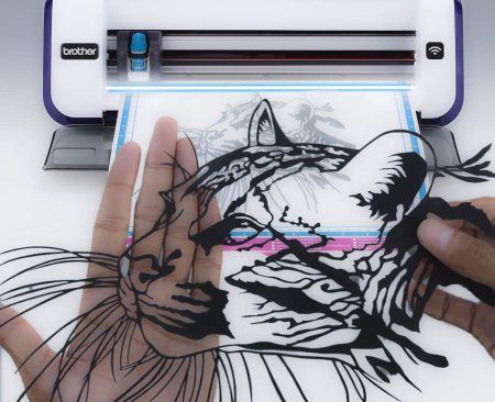 Трафарет на принтере