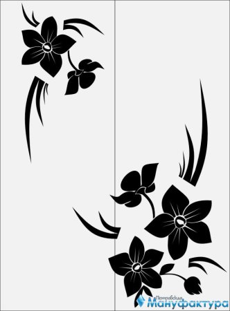 Трафареты для декора зеркала