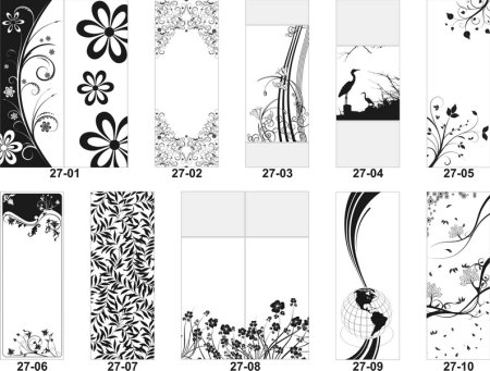 Трафарет для шкафа