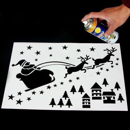 Трафареты для искусственного снега