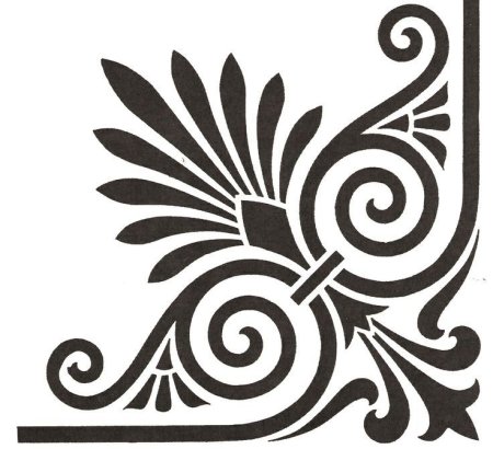 Трафарет декоративный