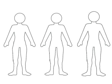 Раскраска человек