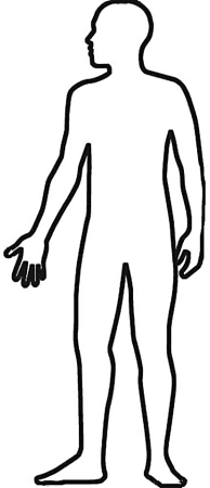 Раскраска человек