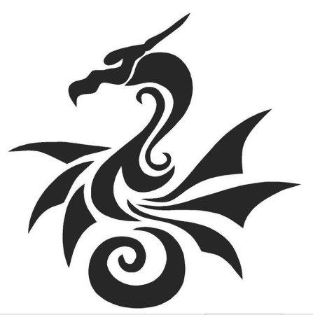 Трафарет для тату