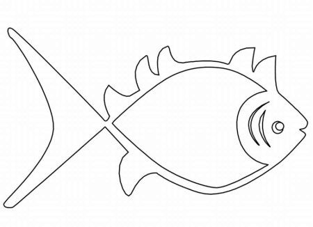 Трафарет "рыбки"