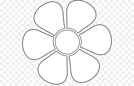 Трафарет "цветы"